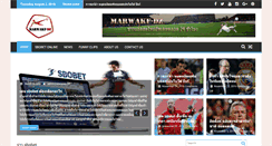 Desktop Screenshot of marwakf-dz.org